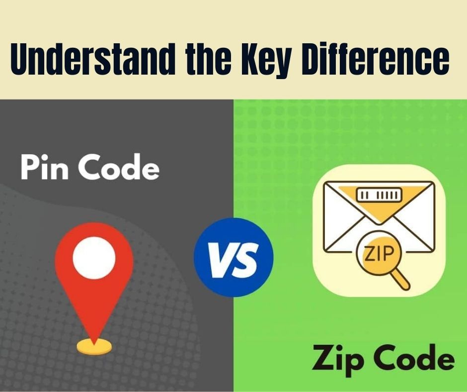 Key Difference between Pin Code and Zip Code